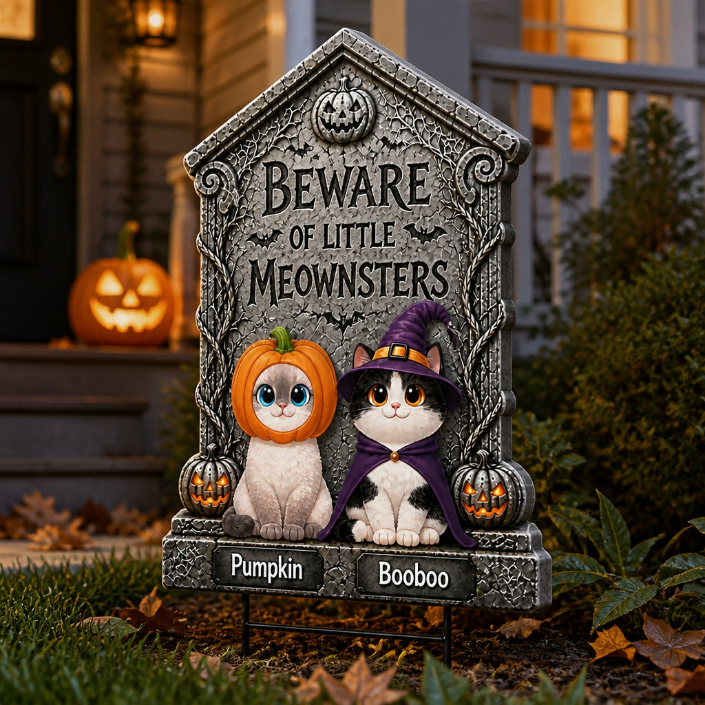 Beware of Little Meownsters – Custom Cat Yard Sign - Personalized Yard Sign 334bdab5-517b-4d34-91c5-34c7532af8dd.jpg