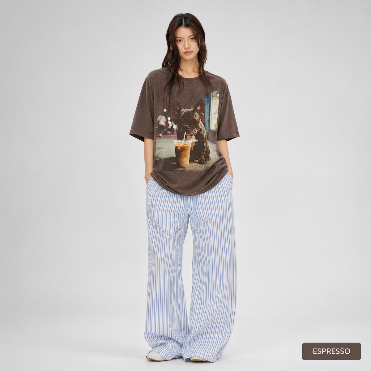 French Bulldog Iced Coffee Shirt, Funny Dog Coffee Lover Tee, Grunge Frenchie Graphic Shirt, Trendy Aesthetic Dog Tee, Comfort Colors Shirt 3385dd42-d0c8-45b3-ae3e-562a28b2bef2-928f426e-a885-4a35-a08e-bfdf627885f7.png