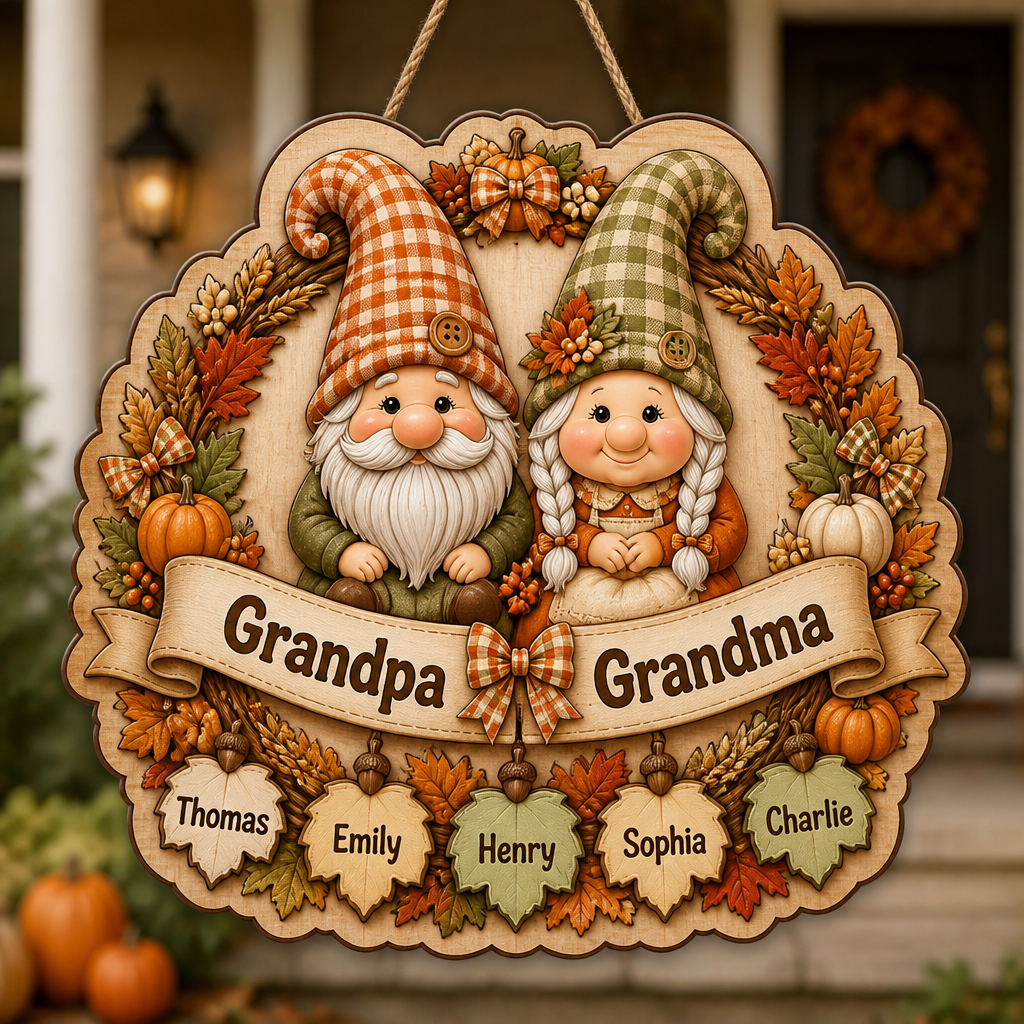 Autumn Gnome Grandparents Wood Sign – Personalized Grandkids Names - Personalized Wood Sign 338c192d-9d47-46c5-ac2d-56aa2dcddb2c.png