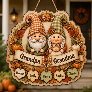 Autumn Gnome Grandparents Wood Sign – Personalized Grandkids Names - Personalized Wood Sign 338c192d-9d47-46c5-ac2d-56aa2dcddb2c.png