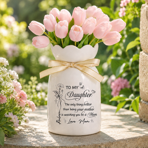 Mother Daughter Gift The Only Thing Better Than Being Your Mother, To My Daughter Flower Vase, Mothers Day Gift for Daughter, New Mom Gift