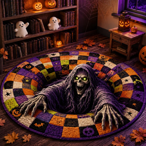 Halloween 3D Illusion Round Rug, Skeleton Vortex Foldable Floor Mat, Spooky Horror Area Rug, Gothic Living Room Decor Gift 33a426cb-47e6-4a00-916f-5b273292ee14-4.png