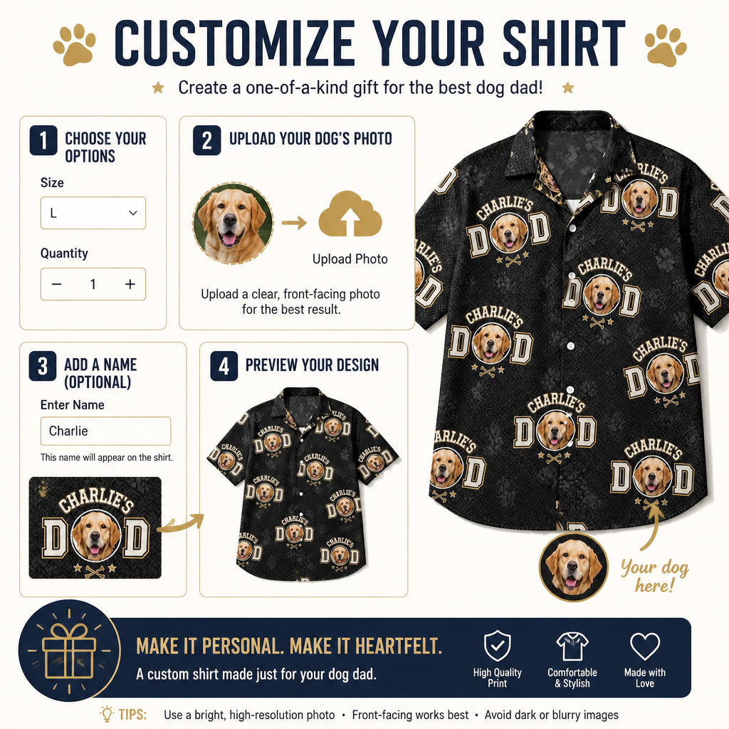 Custom Pet Photo Hawaiian Shirt – “Name’s DAD” Varsity Pattern - Personalized Hawaiian Shirt 33a42ff7-ead5-48c4-a964-d6d2a65e1dee.jpg