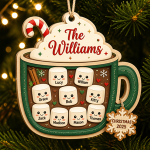 Hot Cocoa Family Marshmallow Names – 3‑Layer Wood Ornament - Personalized 3-Layered Wood Ornament 33b0d3e2-d4b5-40bd-8522-2ab6d178c049.png