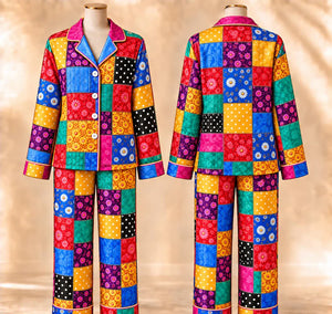 Dolly Coat of Many Colors Pajama Set, Pink Guitar Sleepwear, Country Music Lover Gift, Colorful Patchwork PJs, Christmas Pajamas 33b5e2f0-ff4f-4be9-93bc-f1cacfd7d1f9-gfgf-2-.webp