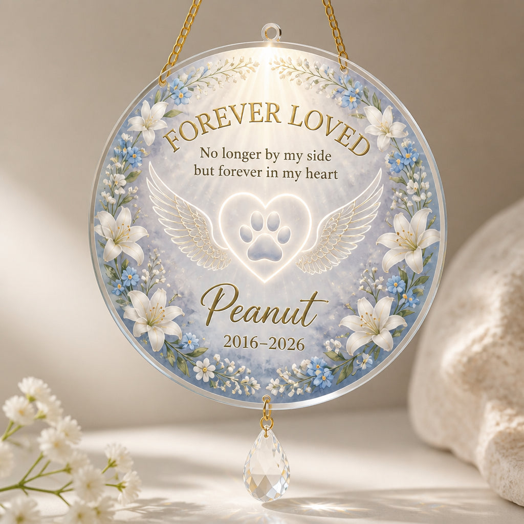 Forever Loved Pet Memorial Canvas – Name & Years - Personalized 1 Layered Suncatcher with Charm 33c6f202-6fbf-45dc-b371-d69049797b70.jpg