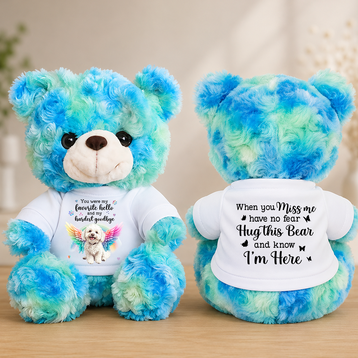 My Favorite Hello - Personalized Custom Teddy Bear 33c749f1-22f1-413b-9f3a-d3f22e35f4b3-4-19-.png
