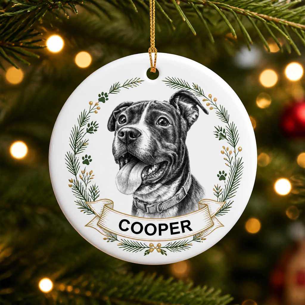 Custom Pet Portrait Ornament – Etched Wreath Edition - Personalized Ornament 340bb2b0-827b-4c30-9d62-37b5bfe0face.png