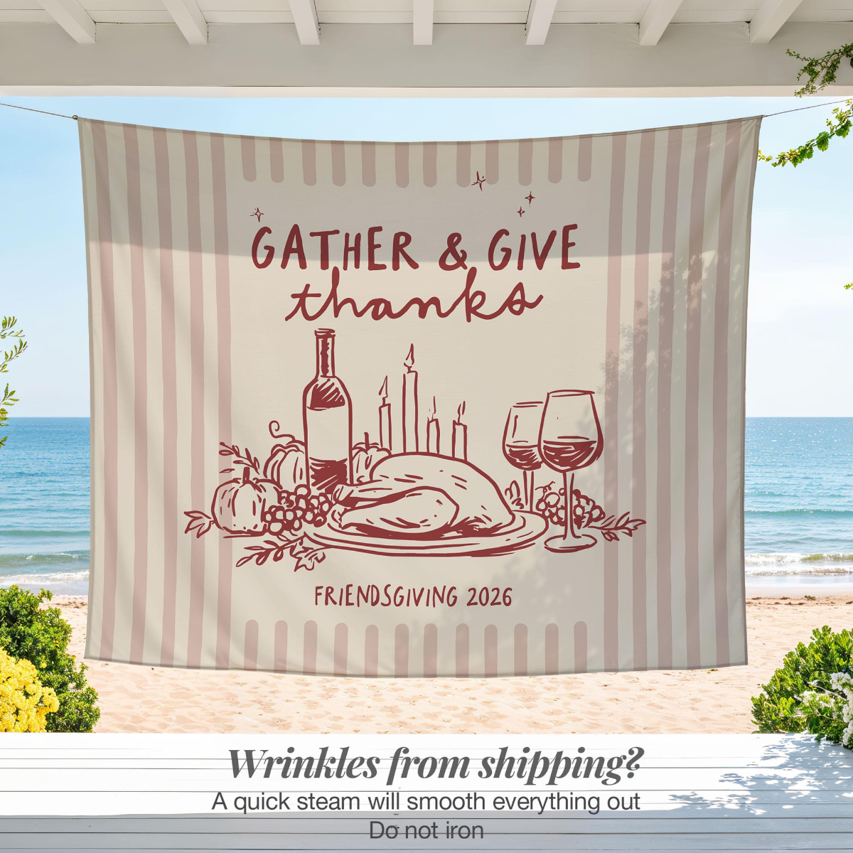 Personalized Friendsgiving Banner Thanksgiving Banner Friendsgiving Decor Gather And Give Thanks Tapestry Fall Party Backdrop Autumn Decor 34371f5a-7e0b-4ce2-83cb-1b6e8ed51d4a-5.png