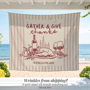 Personalized Friendsgiving Banner Thanksgiving Banner Friendsgiving Decor Gather And Give Thanks Tapestry Fall Party Backdrop Autumn Decor 34371f5a-7e0b-4ce2-83cb-1b6e8ed51d4a-5.png