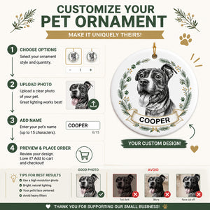 Custom Pet Portrait Ornament – Etched Wreath Edition - Personalized Ornament 345e4b43-50f7-496f-b18d-31da5c09289b.jpg