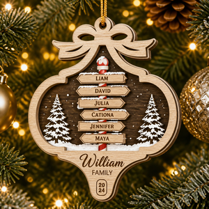 Personalized Family Wreath Names – 3‑Layered Wood Ornament - Personalized 3-Layered Wood Ornament 346d7aba-8321-40ee-b062-0919b58dca2a.png