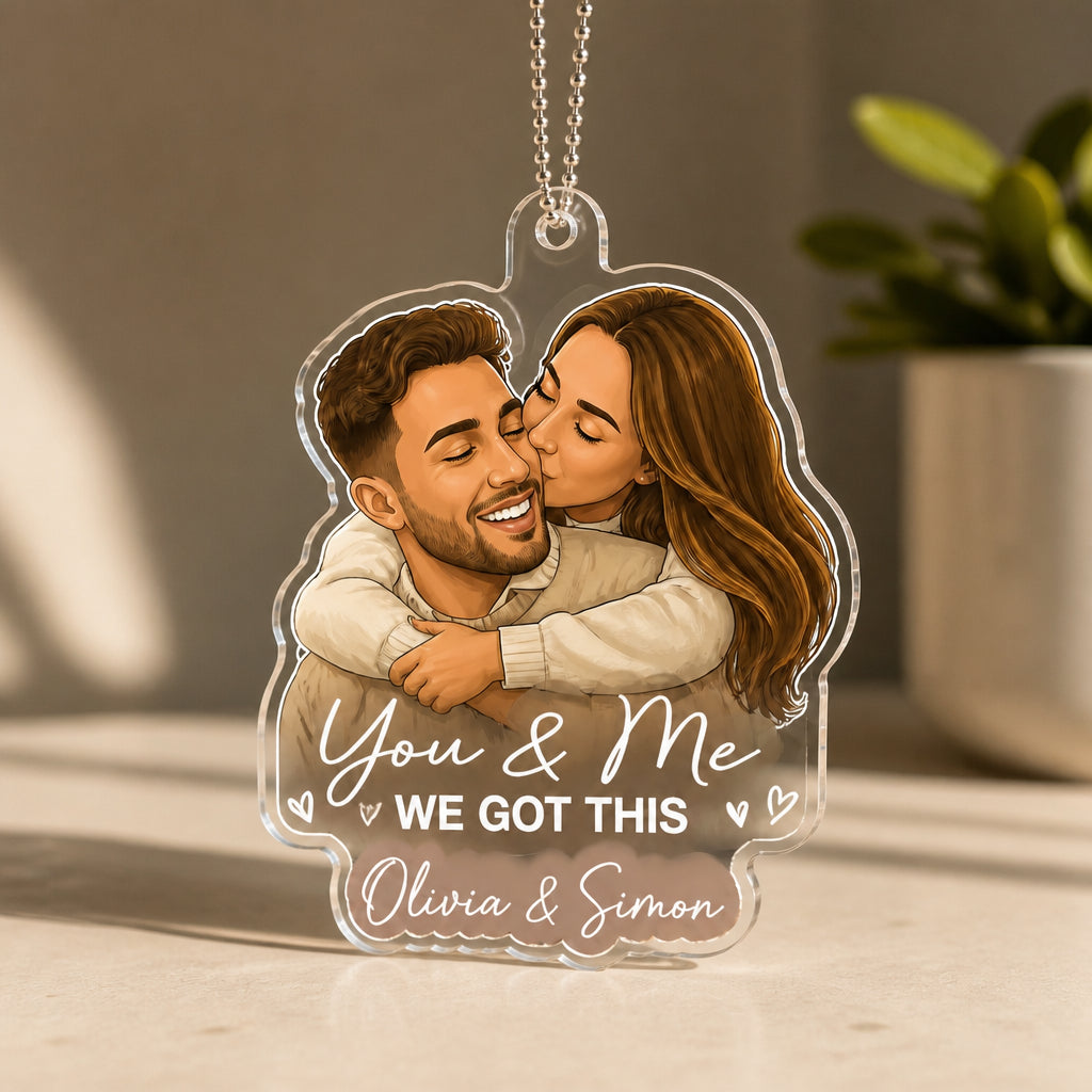 Custom Cartoon Portrait Car Suncatcher Ornament - Personalized Suncatcher Ornament 3492c358-37a8-4b10-b15e-bd70535463b1.jpg