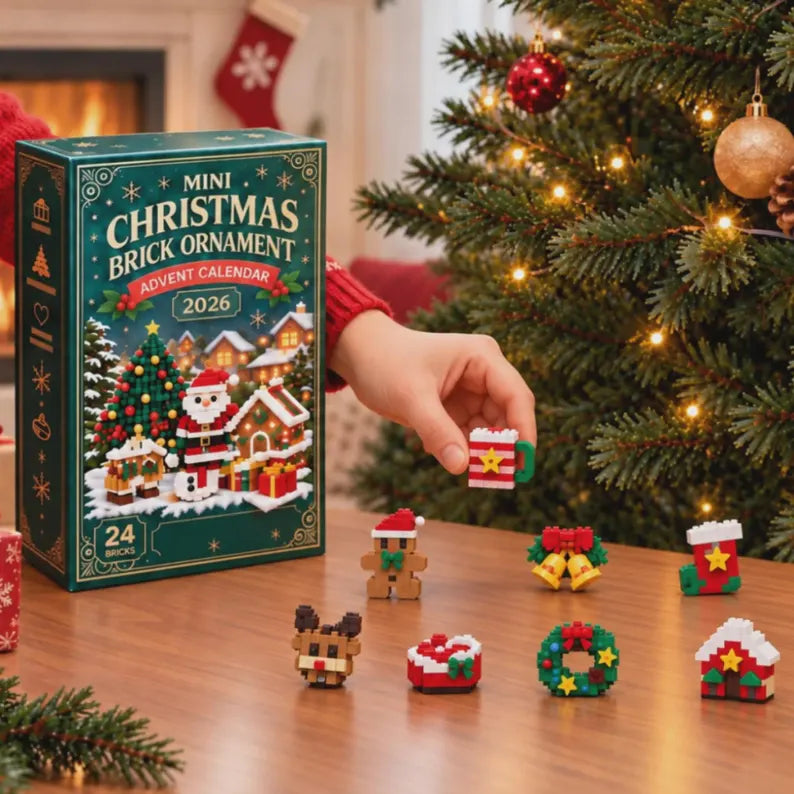 24 Days Christmas Brick Ornament Advent Calendar 2026, DIY Building Toy Countdown, Mini Christmas Building Blocks, Kids Holiday Gift 349dde6b-2d2e-4c1f-9cf4-2867cb687936-dsgrh-10-.webp