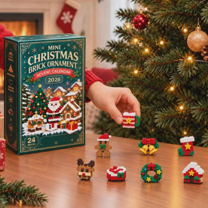 24 Days Christmas Brick Ornament Advent Calendar 2026, DIY Building Toy Countdown, Mini Christmas Building Blocks, Kids Holiday Gift 349dde6b-2d2e-4c1f-9cf4-2867cb687936-dsgrh-10-.webp
