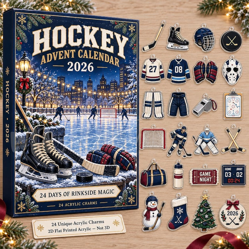 Personalized Hockey Advent Calendar, Custom Player Name Number, Christmas Countdown, Hockey Fan Keepsake, Sports Holiday Decor, Gift 2026 349e9832-96ae-462b-a84e-77986062cd21-il_794xN.8602757747_p5nq.jpg
