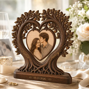 Personalized Couple Tree of Life Wooden Plaque, Custom Photo Anniversary Gift, Romantic Wedding Keepsake, Printed Wood Decor for Couples 34a3d506-2fe9-438b-8f29-8cd92dc87893-ffff-3-.webp