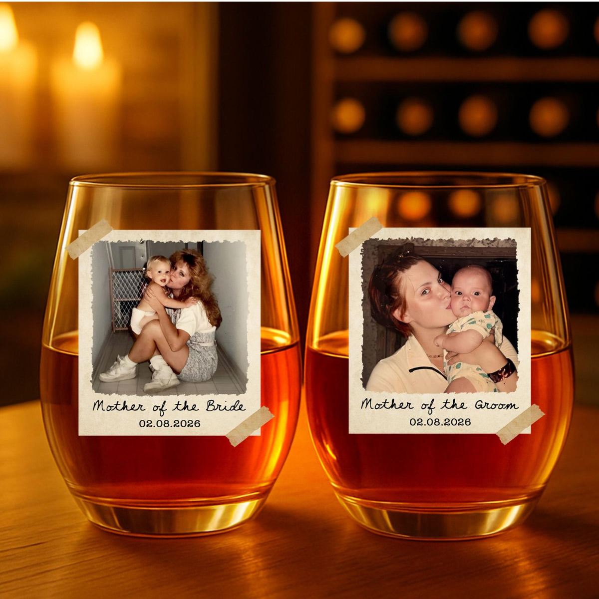 Custom Photo Mother of The Bride or Groom Gifts, Custom Picture Wine Glass Gift for MOB/MOG Wedding Favor Gift For Mom, Stemless Wine Glass 34c5699f-67bf-414b-a153-454efb4893eb-11.png