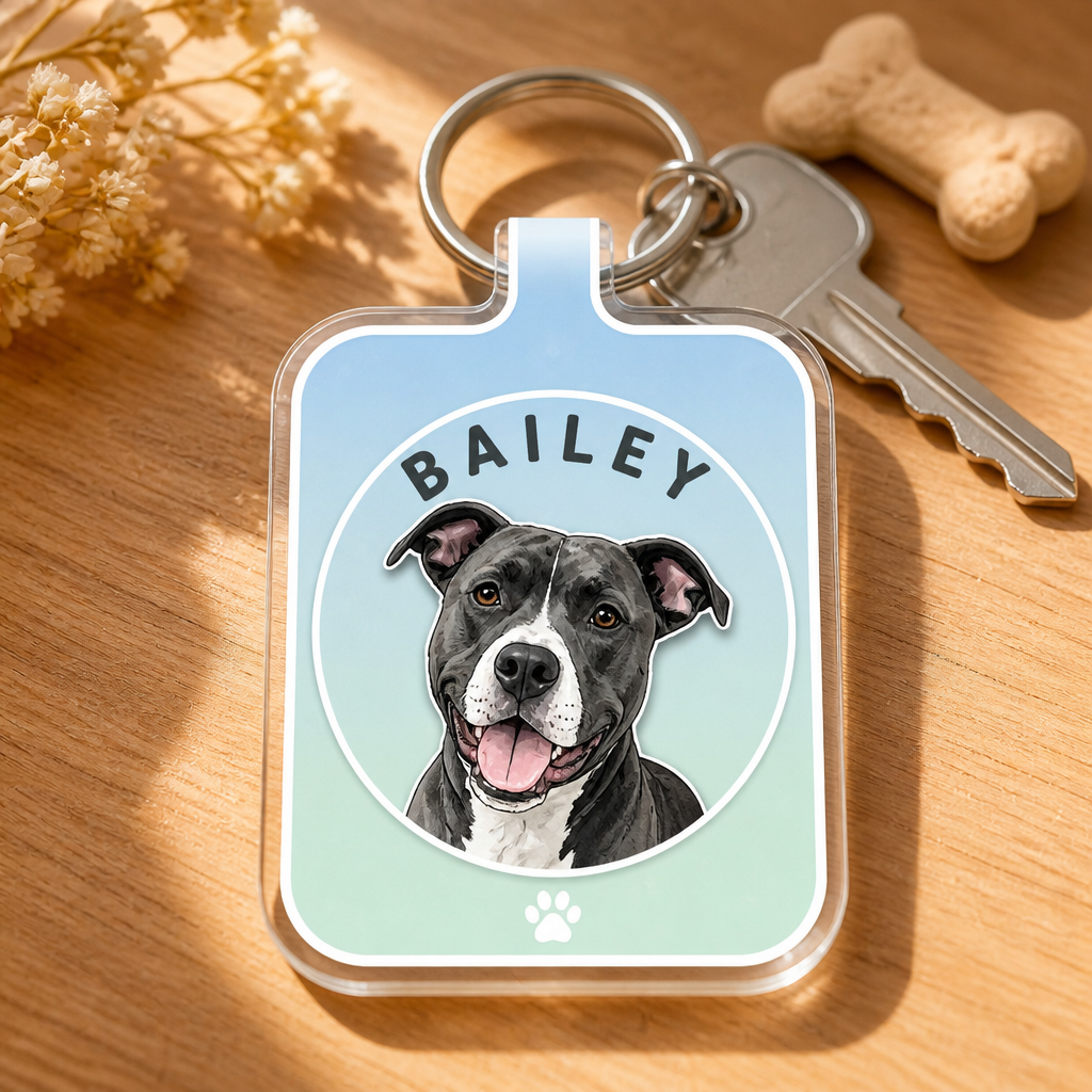 Custom Pet Portrait Acrylic Keychain — Your Photo + Name - Personalized Acrylic Keychain 34c6bc6e-bc29-49f2-a400-14dfebea422f.png