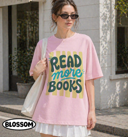 Comfort Colors Read More Books T-Shirt Book Lover Gifts, Trendy Stripes Bookish Graphic Tee 3510167b-db43-4013-8c2b-81e6074ea241-7.jpg