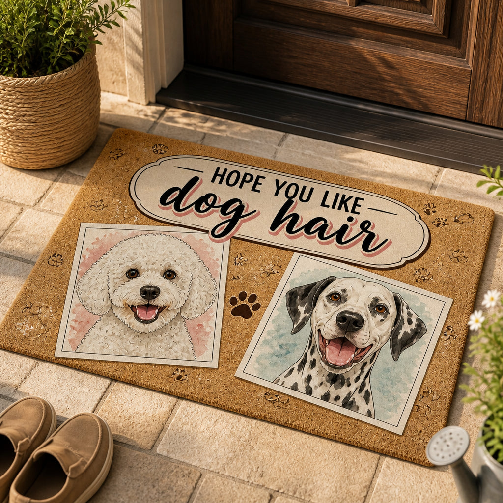 Hope You Like Dog Hair - Custom Pet Photo Doormat - Personalized Doormat 3544caf3-291e-4dc1-82e5-476010ce1196.jpg