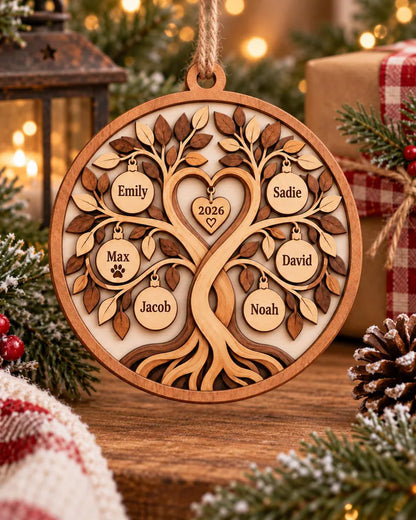 Personalized Family Heart Tree Ornament 2026: Custom Family Member Names Wooden Ornament, Christmas Tree Keepsake, Family Xmas Gift 3545c125-af12-4407-849d-431a56500f20-ghhghggh-1-.webp