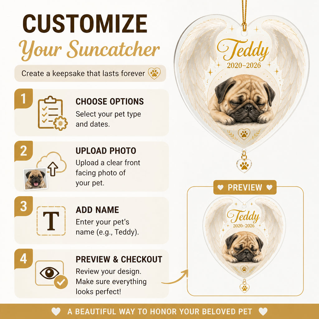 Angel Wings Pet Memorial Portrait Ornament - Personalized 1 Layered Suncatcher with Charm 354c7d6b-3c14-4564-9d49-0735ed8151f0.jpg