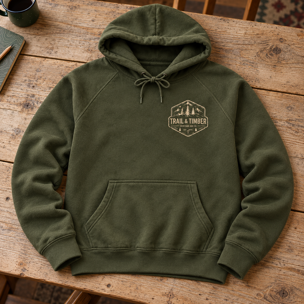 Trail and Timber Mountain Hoodie Outdoor Hiking Sweatshirt Camping Forest Adventure Pullover Wayfinder and Co Gift for Hikers, Unique Gift 355439d0-6d8b-44e6-9107-9841e5b6f206-Hoodie-Trail-Timber-tr-n-b-n-g-1.png