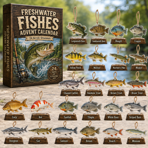 Freshwater Fishing Species Advent Calendar 2026 - 24-Day Festive Countdown, Acrylic Charms Blind Box - Gift For Fishing Lovers 35581afd-48c1-4b5b-aa3e-23cf062a3c0b-fish-box-charms.png