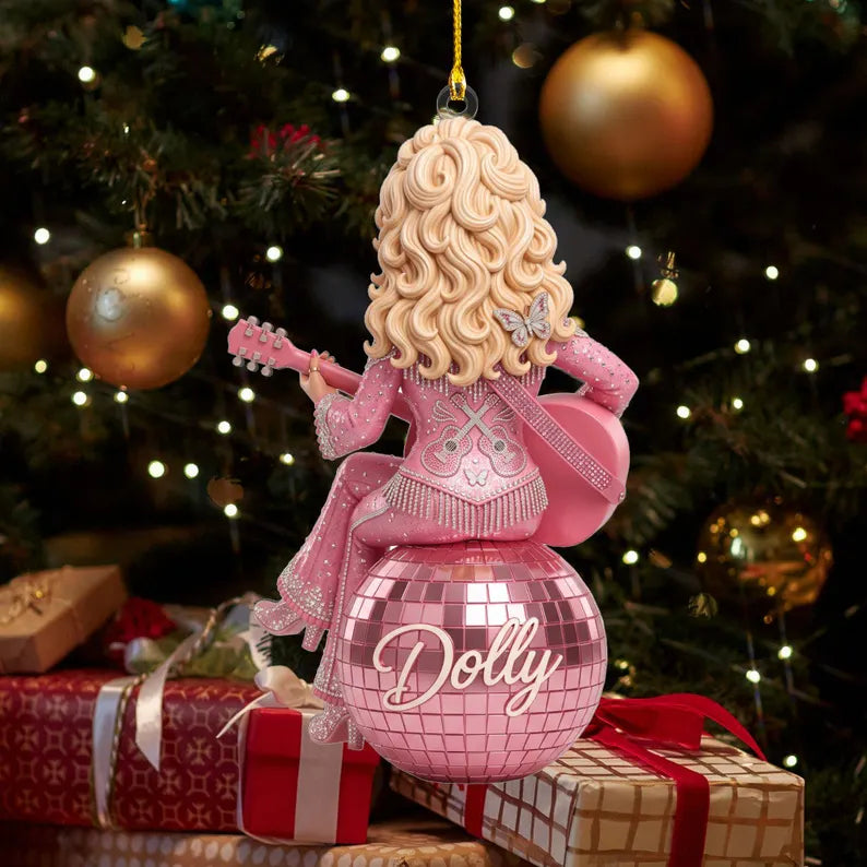 Dolly Parton Acrylic Ornament, Pink Disco Ball Country Music Ornament, Dolly Fan Christmas Gift, Cowgirl Singer Car Hanging Decor 35767b6f-396a-411e-884b-1ad2f1a77e07-ghghghhg-2-.webp