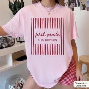 Grade Level Teacher Shirt,Comfort Colors Back To School Tee,Teacher Team Shirt, First Second Third Fourth Fifth Grade Teacher Matching Shirt 3581092b-6891-4b3d-bc4d-b1f6fd5de70d-4.jpg