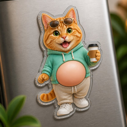 Custom Pet Chubby Belly Acrylic Fridge Magnet - Personalized Acrylic Refrigerator Magnet - Soft Rubber Belly 358ddc18-a3df-456b-9d8f-70cf57f0f905.jpg