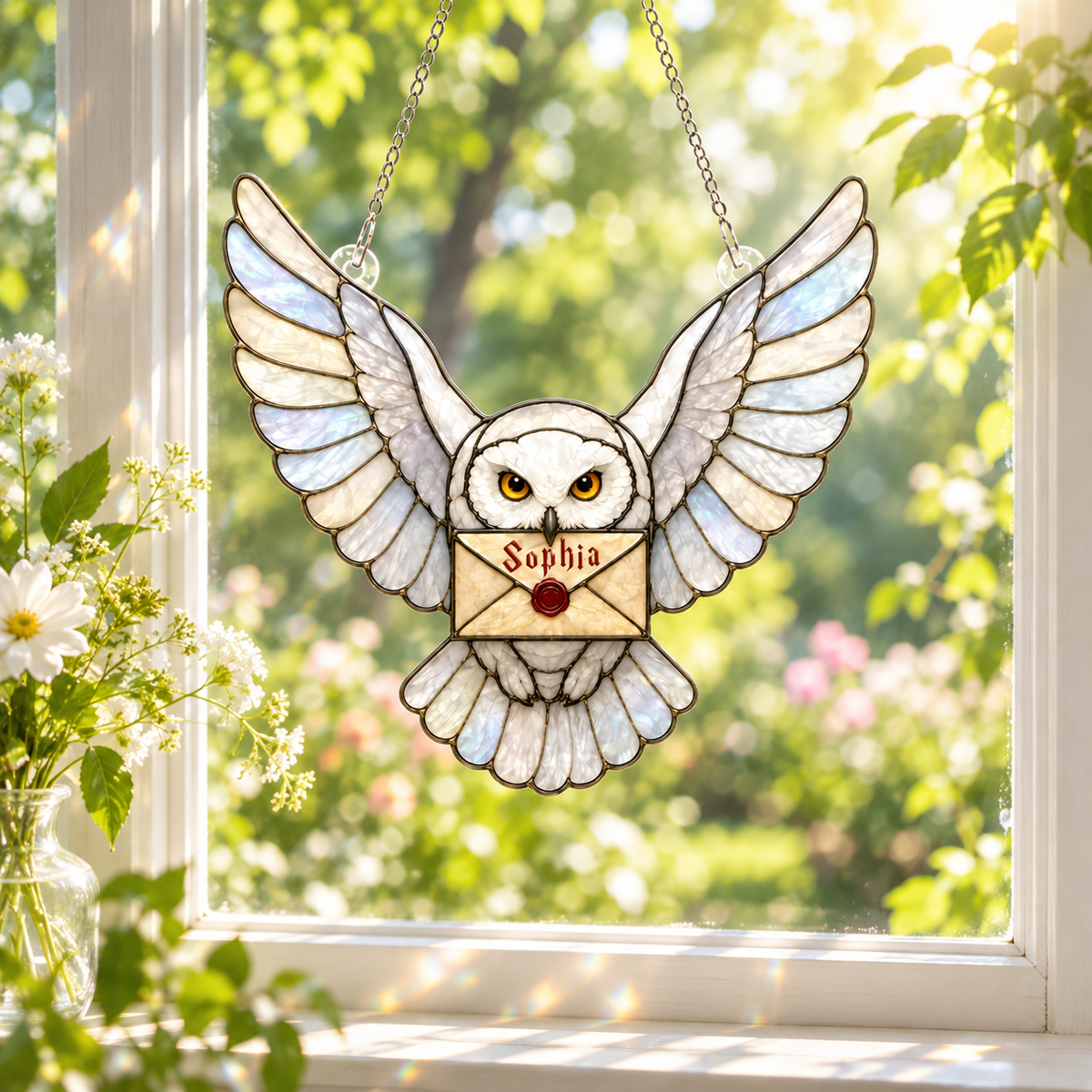 Personalized Owl Letter Suncatcher | Custom Name Wizard Acceptance Letter Window Hanging | Magic Birthday Gift 35d1b286-a0cb-4cf8-827d-cbf67a1d380d-a4e92a98-8d69-4618-bffd-e66c34949a0a.png
