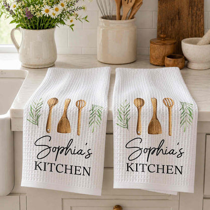 This Is My Kitchen, Kitchen Towel, Gift For Mom and Cooking Lovers 35da2cf3-78c5-497a-9b56-7f9ea0756768-5.jpg