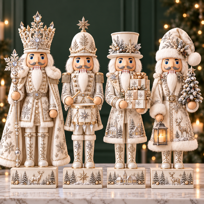 White Christmas Nutcracker Wooden Block, Elegant Winter Soldier Shelf Decor, Neutral Holiday Figurine, Christmas Mantel Decor 35f494df-b728-473e-8c86-fe38425dd450-6dda4cac-a391-4b9c-8056-5d28e7c4a45c.png