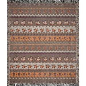 Stardew Fall Pixel Chickens Woven Throw Blanket | Pixel Pumpkins Home Decor | Autumn Fall Decoration | Tapestry Style | Housewarming Gift 35f5c99c-9959-4536-9894-2d41bd5c4089-SDFDS-2-.webp