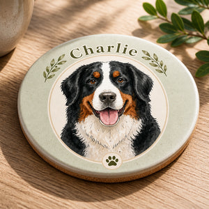 Custom Pet Portrait + Name Ceramic Coaster - Personalized Custom Ceramic Coasters 35f93ce5-5d06-4a43-828f-e49eb2d33e6b.jpg