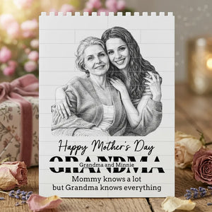 Custom Photo Happy Mother's Day Ever Building Block