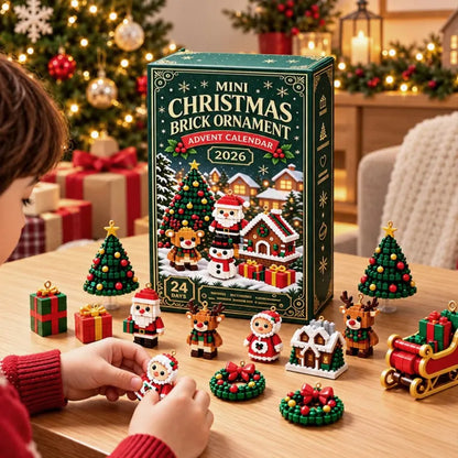 24 Days Christmas Brick Ornament Advent Calendar 2026, DIY Building Toy Countdown, Mini Christmas Building Blocks, Kids Holiday Gift 3636db6a-a3ea-451a-804b-2ccda929bb80-dsgrh-8-.webp