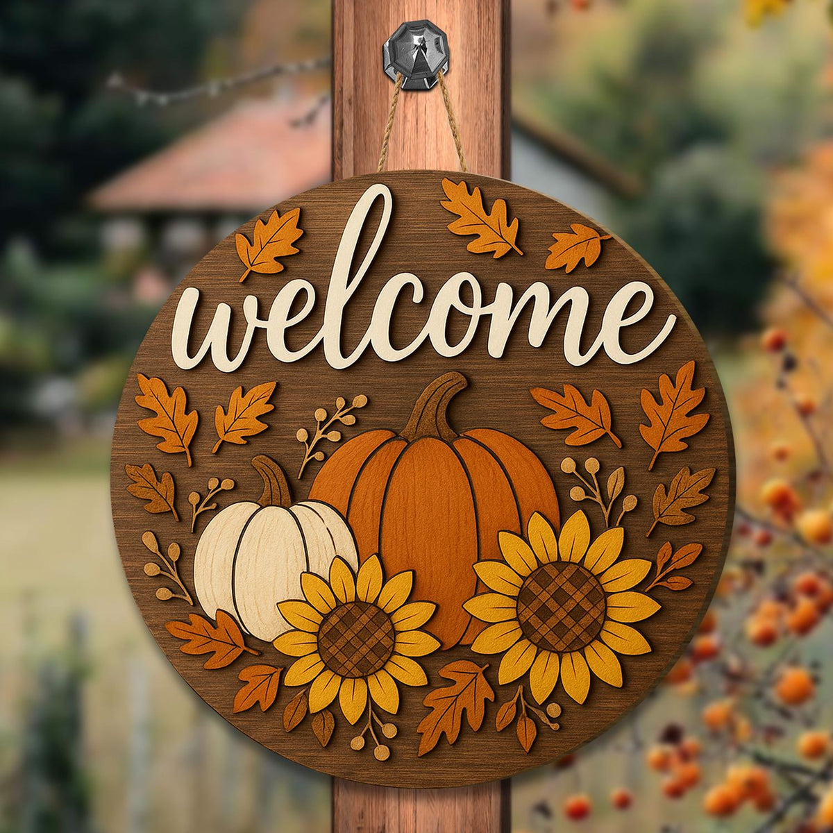 Welcome Fall Wooden Sign, 3D Pumpkin Sunflower Door Hanger, Rustic Autumn Wall Decor, Farmhouse Harvest Front Porch Sign 364d2156-5d4a-4ccb-b6f3-5a2c9e0842a1-banner-3.jpg