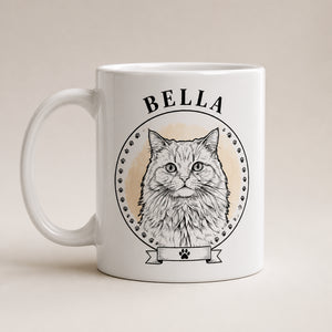 Custom Pet Portrait Mug — Ink & Wash Medallion - Personalized Mug 3658a426-ef55-4e61-8eac-15f04900a709.jpg