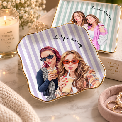 Personalized Friend Photo Ring Dish, Watercolor Portrait Keepsake, Custom Friendship Gift 36a1e349-cce1-4b52-bb69-20359e0e6242-3e985d5a-27d7-41f5-ac34-e87470c22698.png