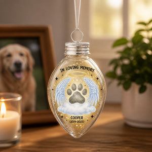 Pet Memorial Ornament – In Loving Memory Paw with Wings - Personalized Ornament 36a92838-f493-4498-b002-db9c43044145.jpg
