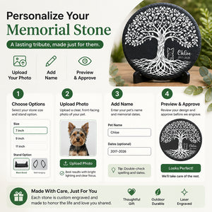 Tree of Life Pet Memorial Slate – Name and Years - Personalized Slate Memorial Stone 36b77d0b-fba5-4ebc-8457-12e1aafa7db7.jpg