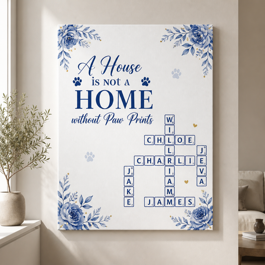 Paw Prints Home Crossword Names Canvas - Personalized Canvas 36bc45bc-04b1-44bb-a530-a1f5955ccc72.png