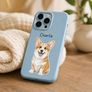 Custom Pet Portrait Phone Case – Watercolor Illustration with Name - Personalized Phonecase 36f561aa-b97c-4f9f-93b9-7594ac27b009.jpg