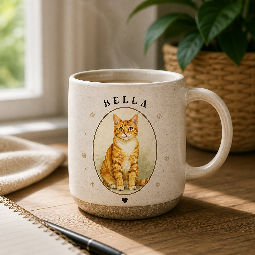 Custom Pet Portrait Pottery Mug – Name & Heart - Personalized Pottery Mug 36f6bf7f-3bd9-461c-9fc9-7c2808e4c442.jpg