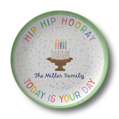 Personalized Family Birthday Plate: Birthday Celebration Plate, Last Name Gift, Custom Birthday Keepsake Plate 3701062d-f2a4-4469-8e49-64962ef0040a-3.jpg