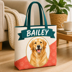 Custom Pet Portrait Name Tote – Watercolor Oval Frame - Personalized AOP Tote 370afa0a-6b1e-4047-96bd-fe453c00ae94.jpg