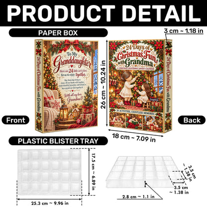 24 Days Of Christmas Fun With Grandma - Personalized Christmas Advent Calendar 37118731-f399-46ff-a1aa-2cf4b6f48807-w5_2c634224-68c9-4455-8fe4-0454ed72c373.jpg